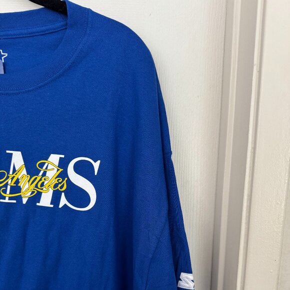 NWT NFL Men's Los Angeles Rams Starter Royal and Sol Collection T-Shirt, XL Blue - Picture 5 of 16